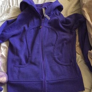 Scuba Lululemon jacket purple